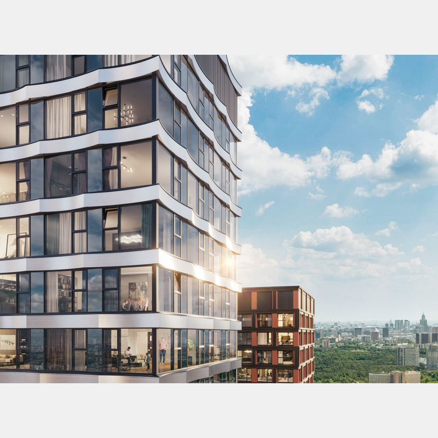 2-к. квартира, 64 м², 29/36 эт.