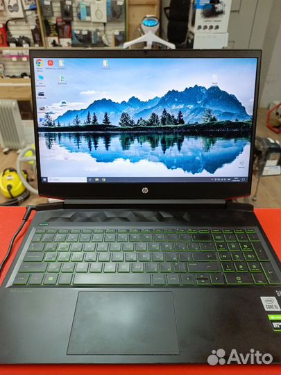 Игровой ноутбук Hp Pavilion i5-10300H/GTX 1650