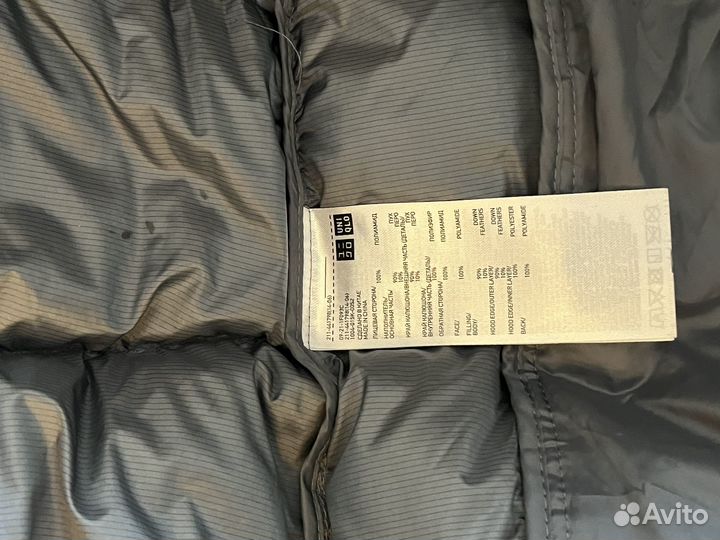 Uniqlo пуховик