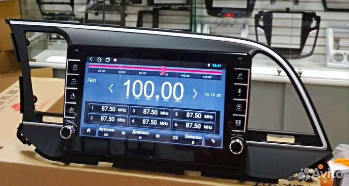 Hyundai Elantra 6 магнитола Android с крутилками