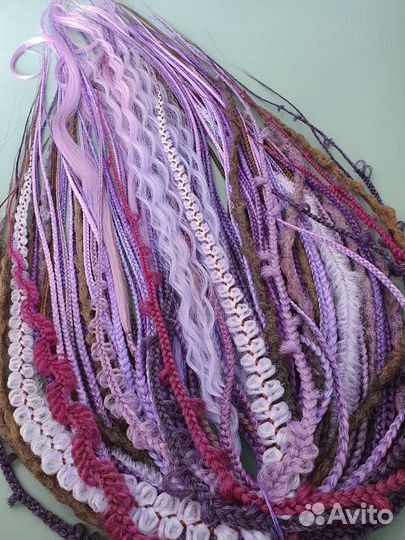 DE косы ручной работы, комплект