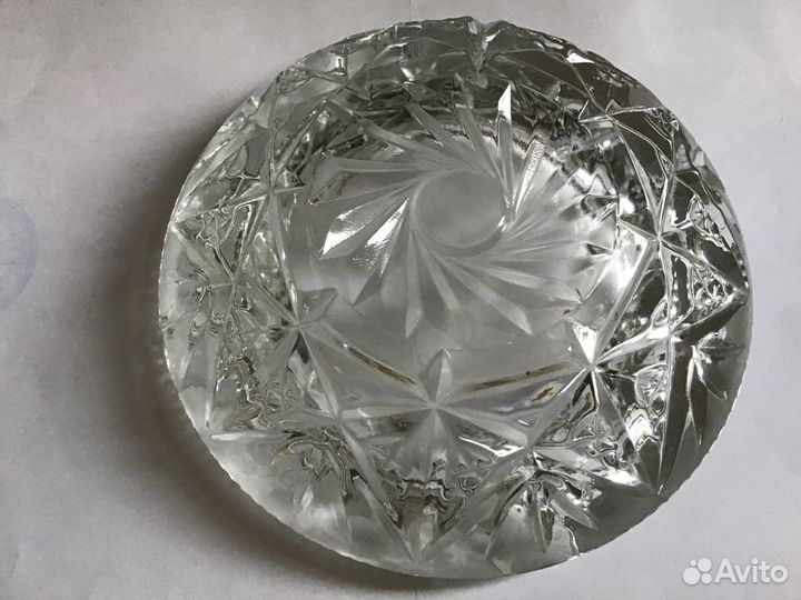 Хрусталь СССР графин,кувшин,рюмки чашки пепельница