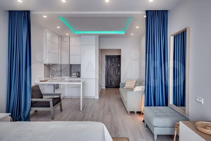 Квартира-студия, 40 м², 6/10 эт.