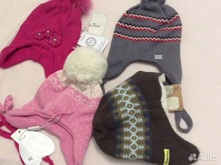 Шапки и шлемы Reima, Trenino, Joha norveg новые