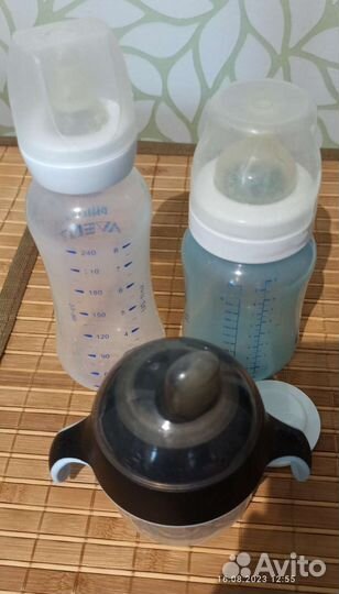 Бутылочки для кормления avent