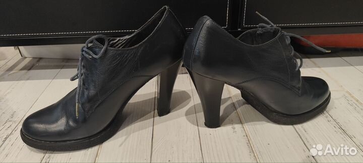 Ботинки 39р натуральная кожа