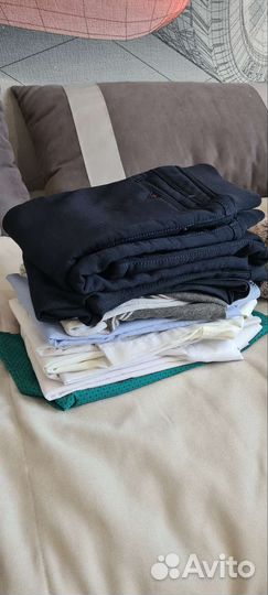 Школьный костюм для мальчика 122 синий + бр/рубаш