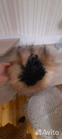 Шапка ушанка женская натуральный мех