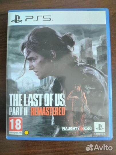 The last of us 2 remastered ps5 диск