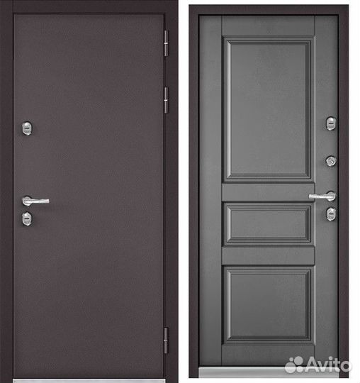 Дверь утепленная