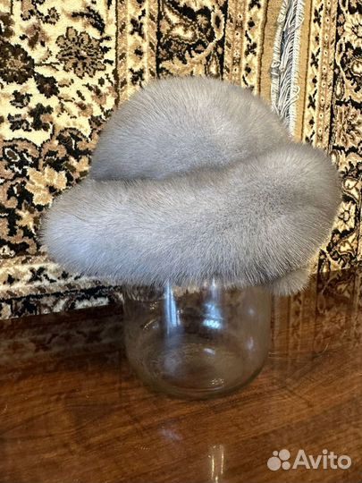 Шапка норковая женская новая