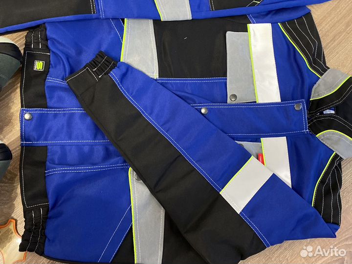 Костюм рабочий Полином синий. Размеры 44-60