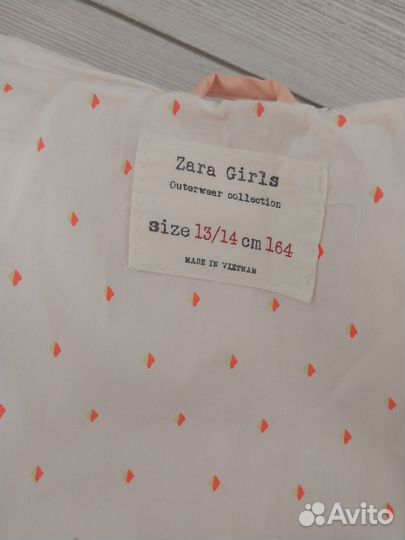 Ветровка zara для девочки 164