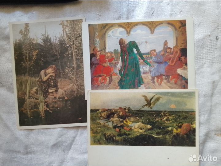 Наборы открыток палех