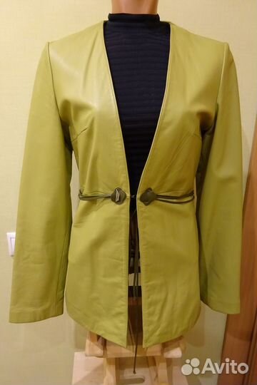 Жакет женский (птджак) кожаный