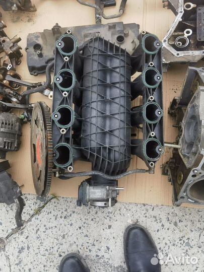 Двигатель разобран infiniti qx56de Ниссан армада