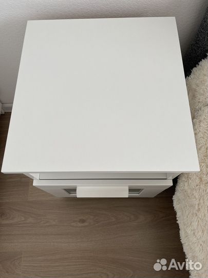 Тумба прикроватная IKEA белая