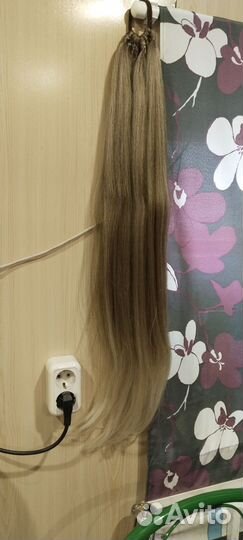 Волосы искусственные, шиньон на резинке,хвост