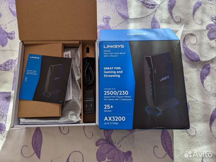 Wifi роутер Linksys E8450 (AX3200)