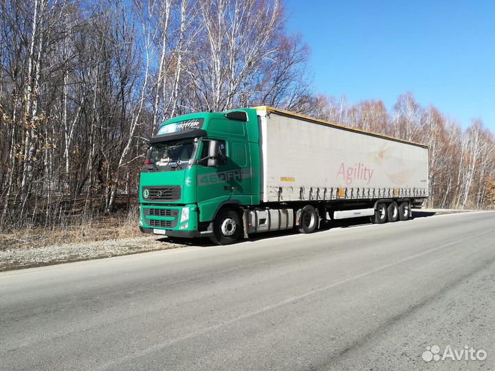 Услуги длинномеров,бортовые полуприцепы 12-13,6 м