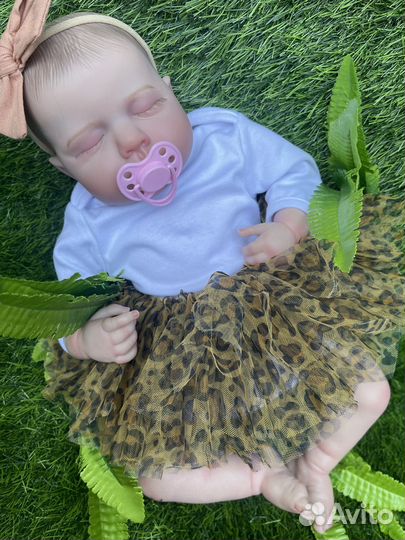 Кукла реборн новая красивая девочка - пупс