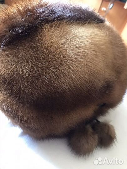 Шапка норковая женская