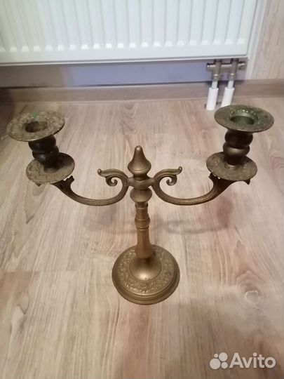 Подсвечник бронза СССР