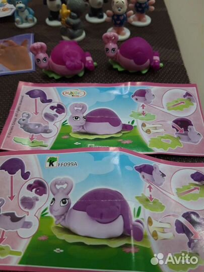 Разные игрушки из Киндера