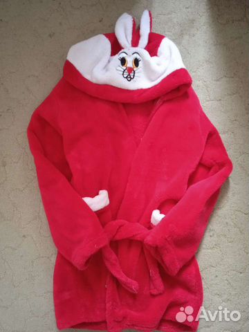 Детский махровый халат