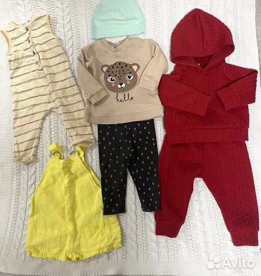 Пакет вещей для девочки Zara,H&M