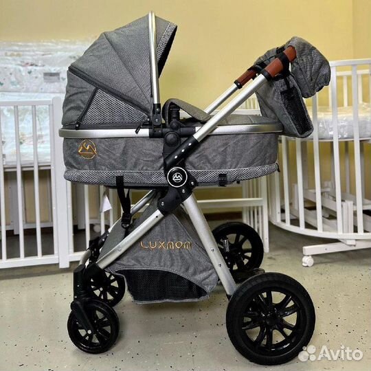 Коляска luxmom V9 2022 3в1