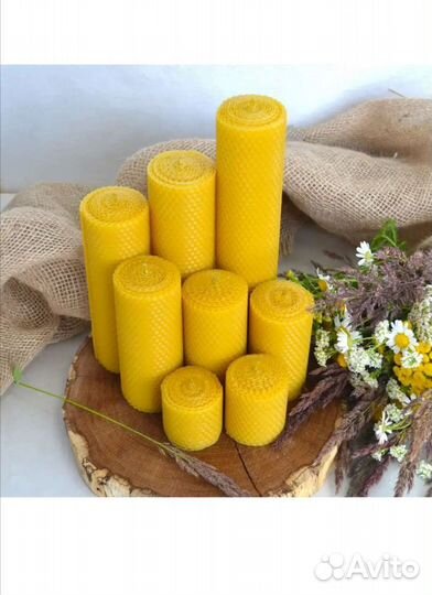 Свечи из вощины