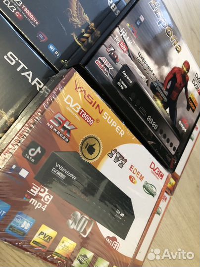 Новая цифровая тв приставка (20 каналов)