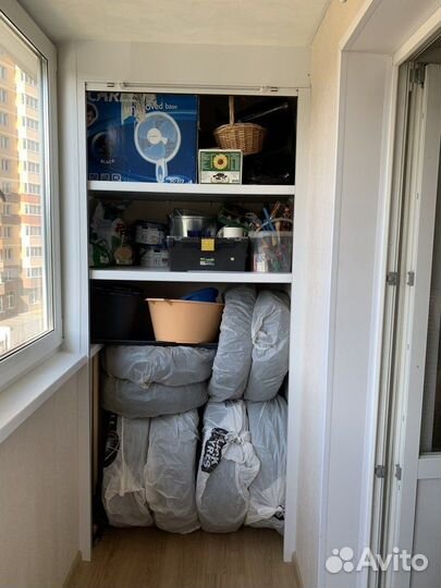 Шкаф с рольставнями на балкон по вашему эскизу