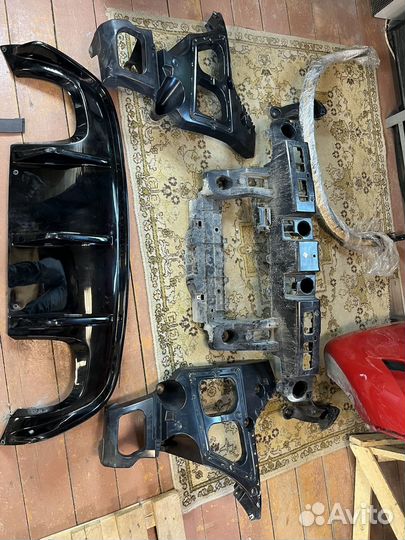 Задний бампер BMW X6M e71