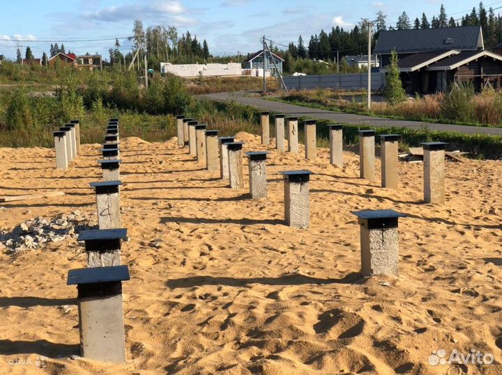 Железобетонные сваи, Забивные сваи