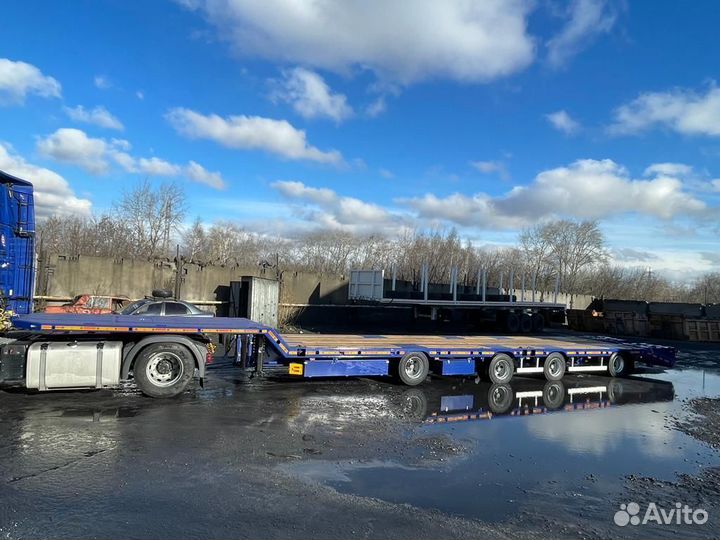 Полуприцеп трал (тяжеловоз) Berger 9854, 2023