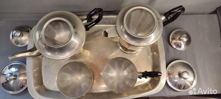 Набор столовой посуды мельхиор СССР
