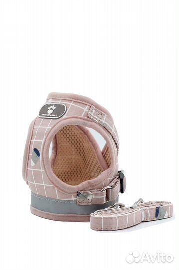 Шлейка с поводком для собак и кошек