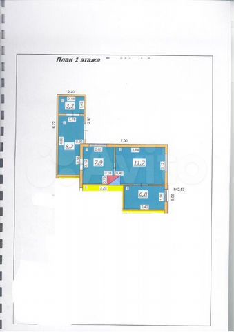 Дом 26 м² на участке 3 сот.
