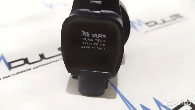 Катушка зажигания hyundai solaris / kia rio