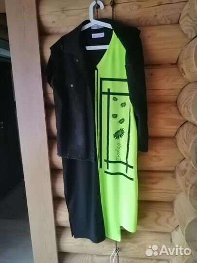 Костюм летний женский 44-48 оверсайз