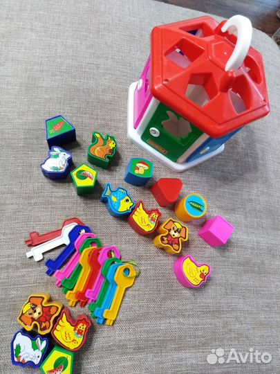 Развивающие игрушки Сортер Домик Полесье