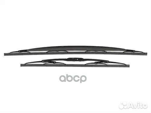 Щетки к-т каркасн. renault laguna megane перед