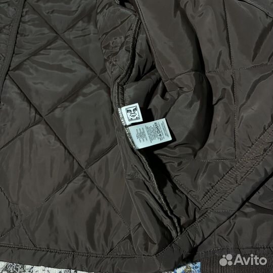 Куртка Obey Brown Quilted Jacket