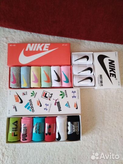 37-41 Новые высокие носки Nike