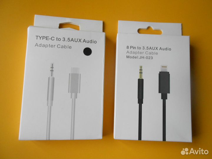 Аудио кабель AUX / Lightning /Тип С