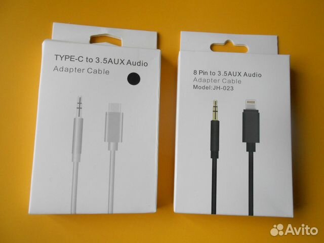 Аудио кабель AUX / Lightning /Тип С