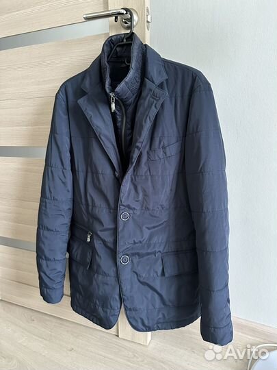 Синяя куртка Climber