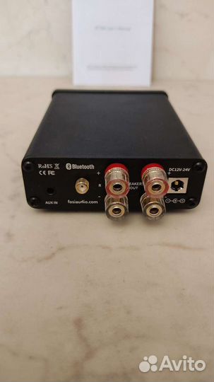 Усилители с Bluetooth Fosi Audio BT10A, Hi-Fi